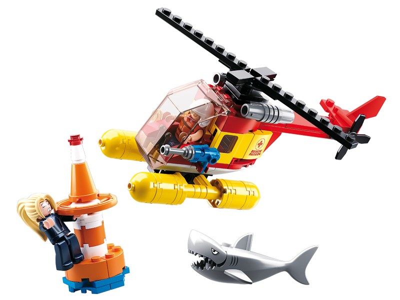 Sluban Rescue M38-B0669 Záchranná helikoptéra a žralok