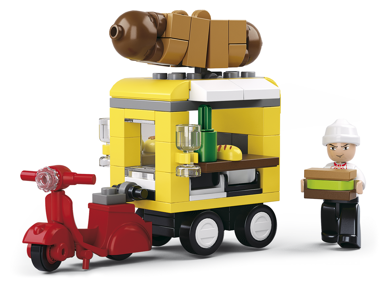 Sluban Town M38-B0565 Hot-dog automobil