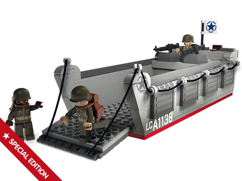 Hračka Sluban WW2 Vyloďovací člun