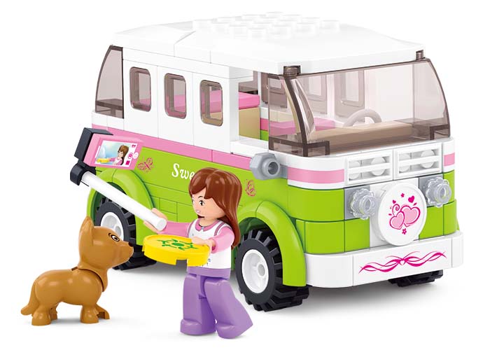 Sluban Girls Dream M38-B0523 Obytné auto
