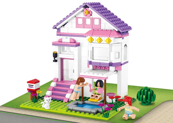 Sluban Girls Dream M38-B0532 Prázdninový dom