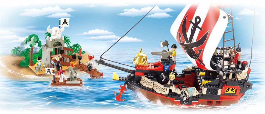 hracky pro kluky pirati
